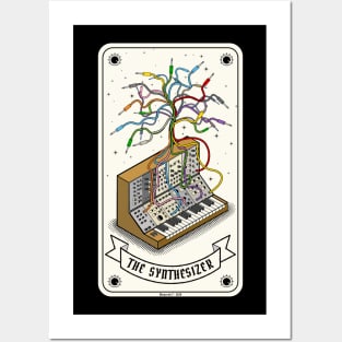 Modular Synthesizer tarot card Posters and Art